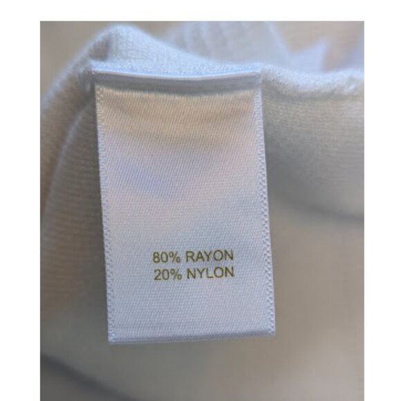 House of Harlow 1960 x Revolve White Knit Varsity Sweater & Skirt Set – Size M - Picture 15 of 15